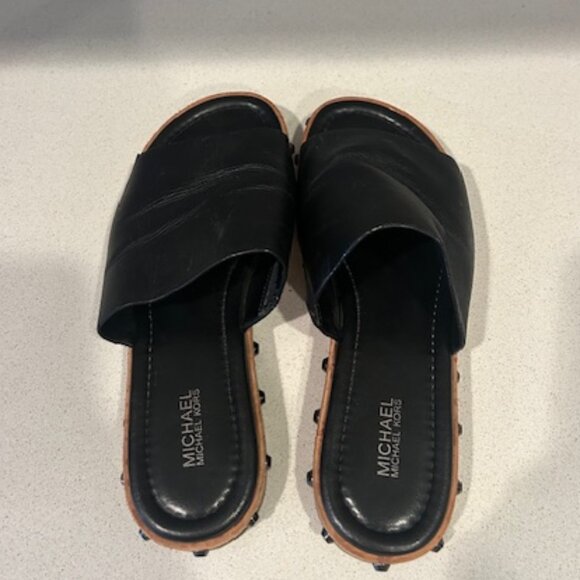 Michael Kors Studded Sandals - Picture 2 of 3